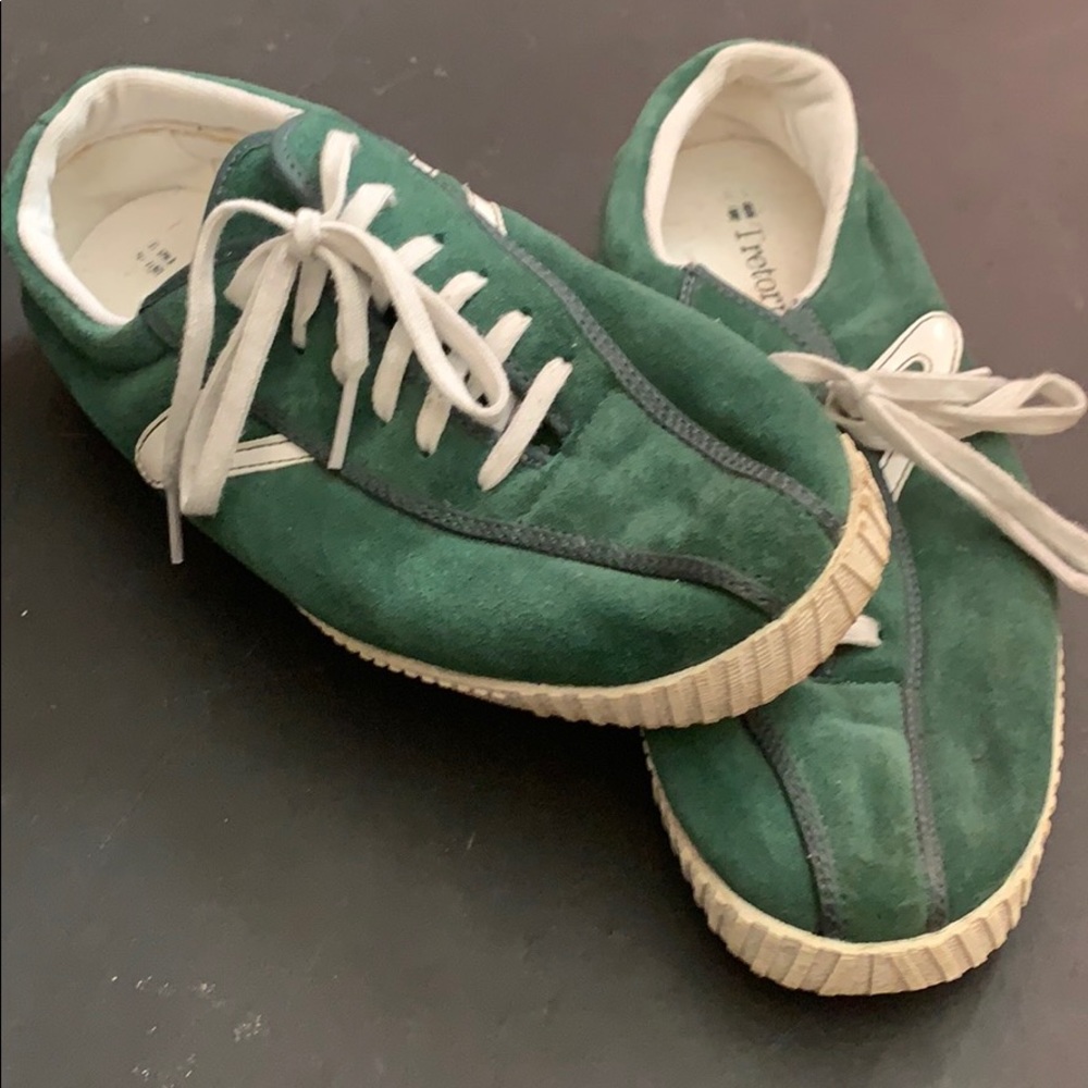 Suede Green Tretorns